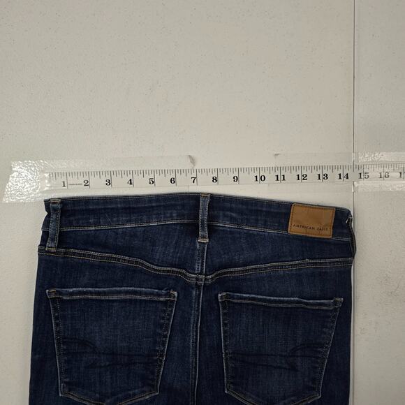 American Eagle Super hi-rise flare‎ 6 regular denim womens 5094 - Picture 5 of 13